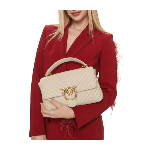 Pinko Borsa a mano Borsa Donna tracolla Love Lady Puff Panna - Francavilla Moda